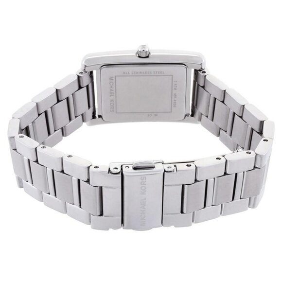 NWT Authentic Michael Kors Essex Quartz Silver Dial Women's Watch - Picture 3 of 4